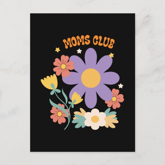 Moms Club Briefkaart (Voorkant)