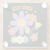 Moms Club Glazen Onderzetter (Achterkant)