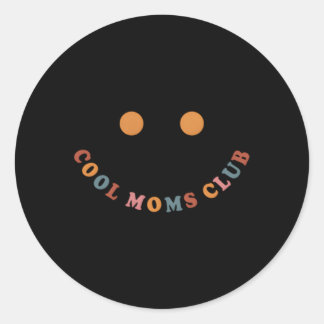 Moms Club Ronde Sticker