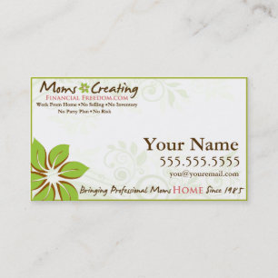 Moms Creëer Visitekaartje van financiële vrijhei