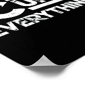 Moms Cure Alles Cute Moederdag 2022 Poster (Hoek)