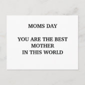 MOMS DAY BRIEFKAART (Voorkant)
