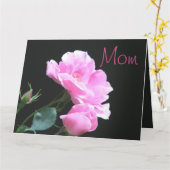 Moms Designer Verjaardag Kaart (Gele Bloem)