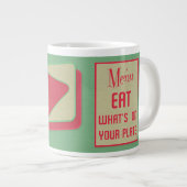 Moms Diner 1950s ontwerp Grote Koffiekop (Voorkant rechts)