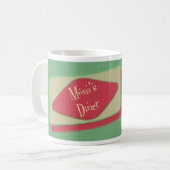 Moms Diner 1950s ontwerp Koffiemok (Voorkant links)