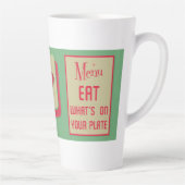 Moms Diner 1950s ontwerp Latte Mok (Rechts)