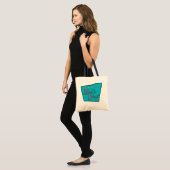 Moms Diner: Borstvoeding Tote Bag (Voorkant (model))