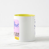 Moms Diner en Taxi Service Funny Gezegde Mok (Midden)