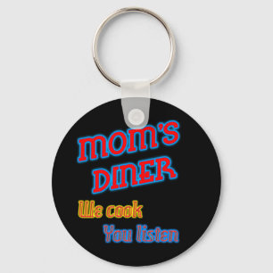 Moms Diner we hebben je laten luisteren naar Neon Sleutelhanger