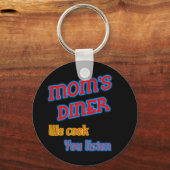 Moms Diner we hebben je laten luisteren naar Neon Sleutelhanger (Voorkant)