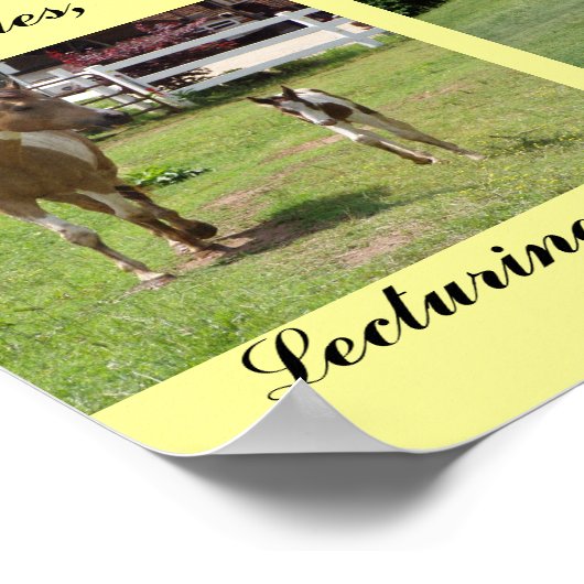 Moms en baby's poster (Hoek)