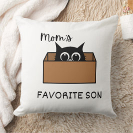 MOM'S FAVORITE SON PILLOW KUSSEN
