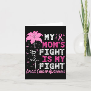 Mom's Fight is mijn strijd tegen borstkanker bewus Kaart
