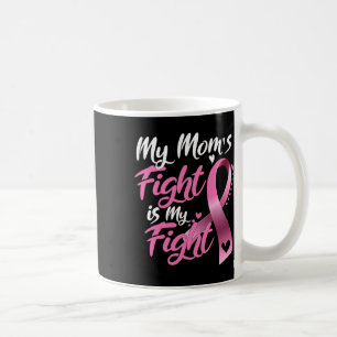 Mom's Fight Is My Fight Borstkanker Bewustzijn 1 Koffiemok