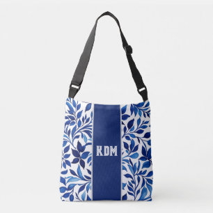 Mom's Floral Crossbody - Monogrammed Gift Bag Crossbody Tas