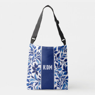 Mom's Floral Crossbody - Monogrammed Gift Bag Tas