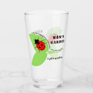 Mom's Garden Beer Soda Ice Tea Glazen