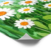 Mom's Garden Squad Zonnebloemen Daisies Vlinders Poster (Hoek)