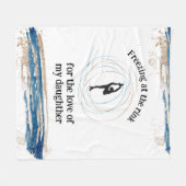 Moms-ijskaartje met de deken "Bevriezen..." (Voorkant (Horizontaal))