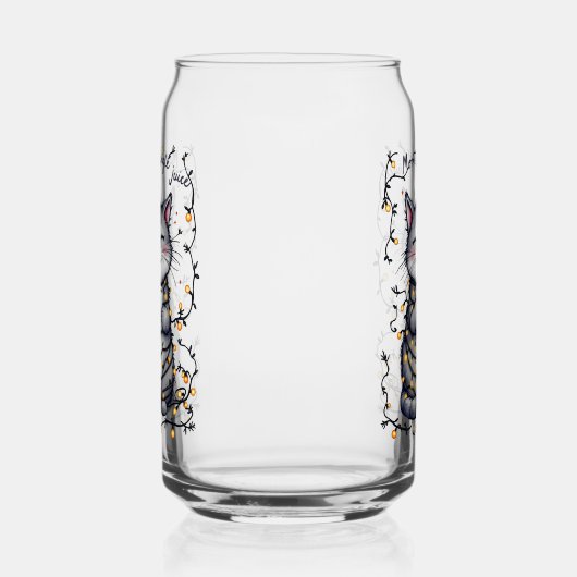 Mom's Jingle Juice  Blikvorm Glas (Links)