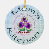 Moms Kitchen Keramisch Ornament (Voorkant)