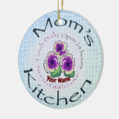 Moms Kitchen Keramisch Ornament (Links)