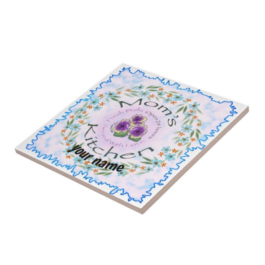 Moms Kitchen Tegeltje (Zijkant)