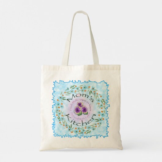 Moms Kitchen Tote Bag (Achterkant)