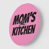 MOM'S KITCHEN WALL CLOCKS GROTE KLOK (Hoek)
