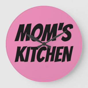 MOM'S KITCHEN WALL CLOCKS GROTE KLOK