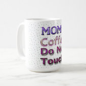 Moms Koffie Koffiemok (Voorkant links)