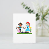 Moms kunnen oplichten briefkaart (Staand voorkant)