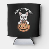 Mom's Little Boo Franse Bulldog Hallowen Blikjeskoeler (Voorkant)