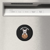 Mom's Little Boo Franse Bulldog Hallowen Magneet (Insitu (Vaatwasser))