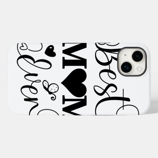 Mom's Love telefoonhoesje Case-Mate iPhone Case (Achterkant (horizontaal))