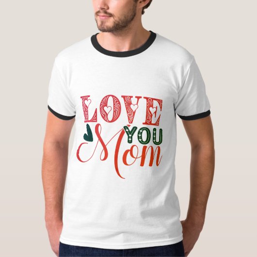 Moms lover T-shirt (Voorkant)