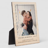 Moms maken het leven mooi | Aangepaste foto Fotoplaat (Zijkant)