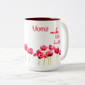 Moms maken het leven prachtig Mok (Voorkant rechts)