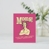 Moms: Net als Dads alleen slimmer Briefkaart (Staand voorkant)