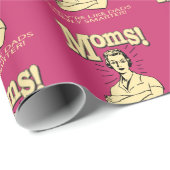 Moms: Net als Dads alleen slimmer Cadeaupapier (Rol Hoek)