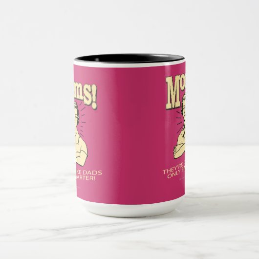 Moms: Net als Dads alleen slimmer Mok (Midden)