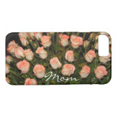 Moms Pink Rose Case-Mate iPhone Case (Achterkant (Horizontaal))