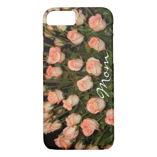 Moms Pink Rose Case-Mate iPhone Case (Achterkant)