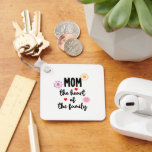Mom's quote  sleutelhanger<br><div class="desc">The Mom’s Quote Keychain is a small yet meaningful keepsake that celebrates the love and wisdom only a mom can share. Featuring a heartfelt or memorable quote, it turns everyday keys into a reminder of warmth, encouragement, and family connection. Its simple and thoughtful design makes it a charming accessory that...</div>
