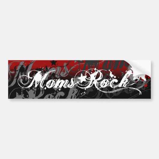 Moms Rock sticker (Voorkant)