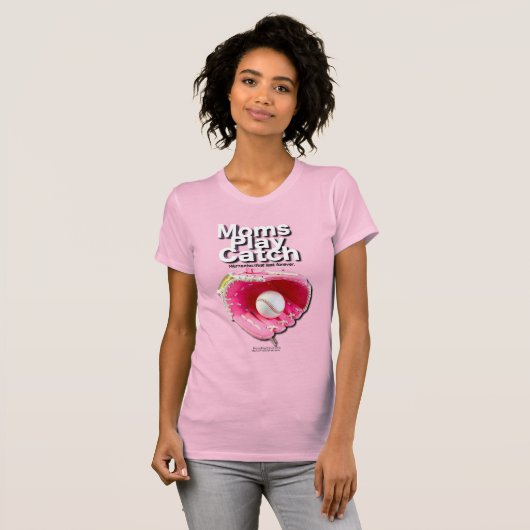 Moms spelen Catch T-shirt (Voorkant volledig)