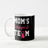 Moms Support Team Overlevende Borstkanker Bewustzi Koffiemok (Links)