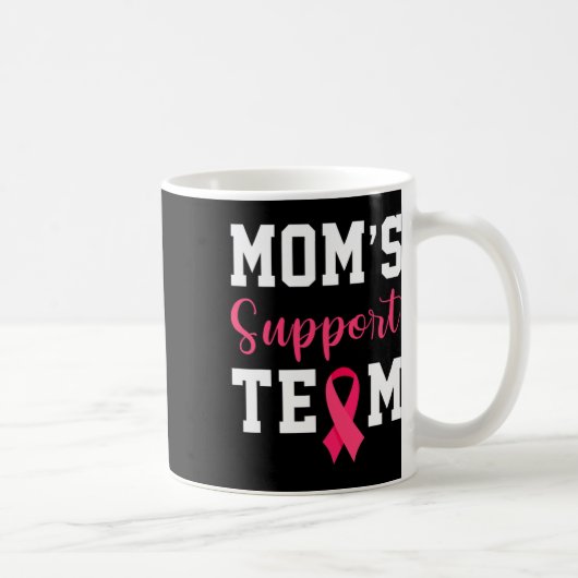 Moms Support Team Overlevende Borstkanker Bewustzi Koffiemok (Rechts)