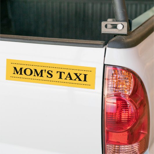 MOM'S TAXI BUMPERSTICKER (Op Truck)