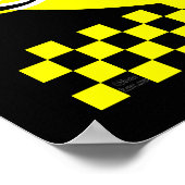 Moms Taxi & drive Thru Grill Retro Kitchen Art Poster (Hoek)